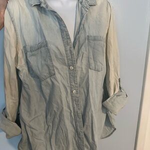 Light Wash Denim Shirt